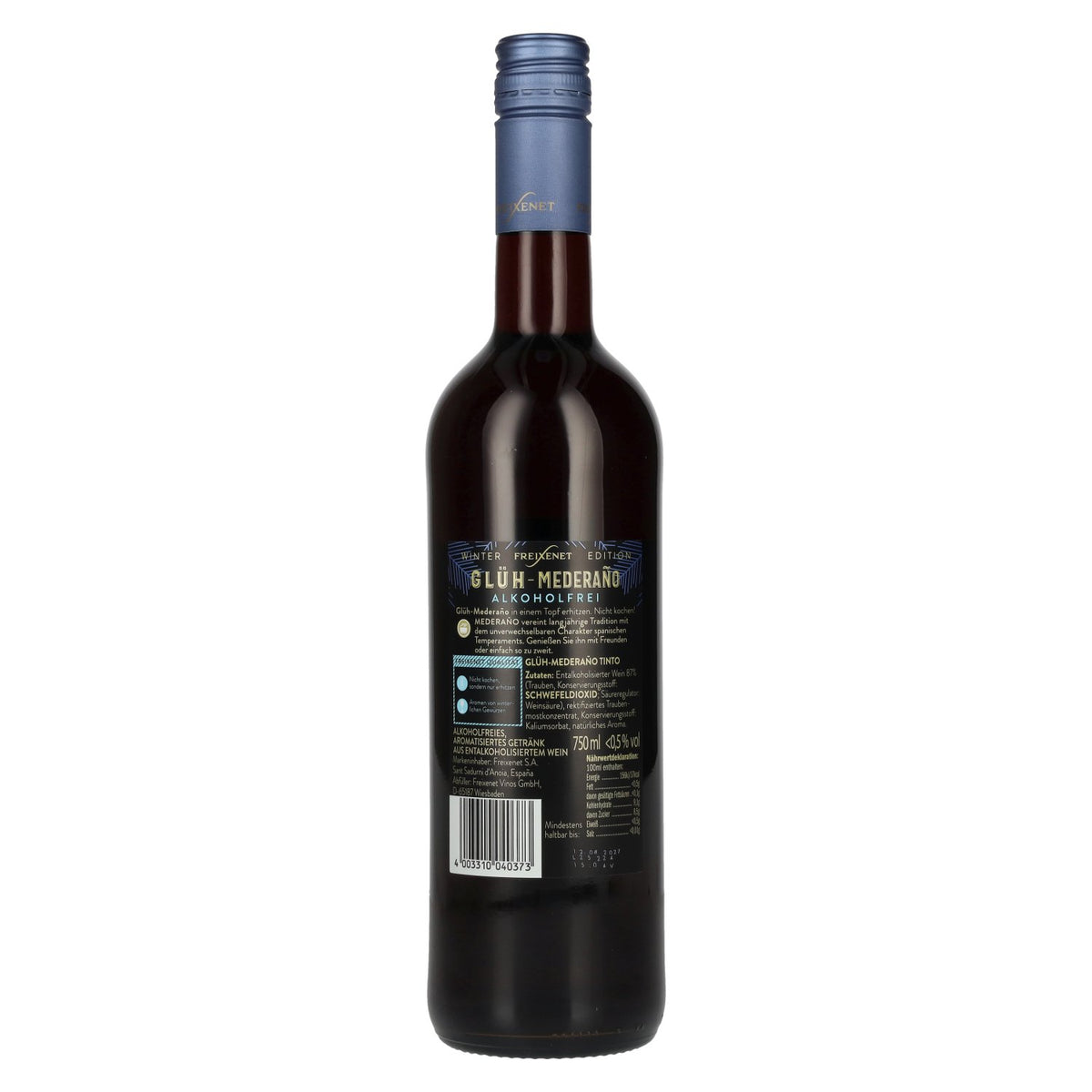 Freixenet Glüh Mederaño Tinto Alkoholfrei 0,75l