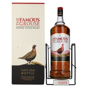 The Famous Grouse Blended Scotch Whisky 40% vol. 4.5 litres in a gift box with a swivel stand