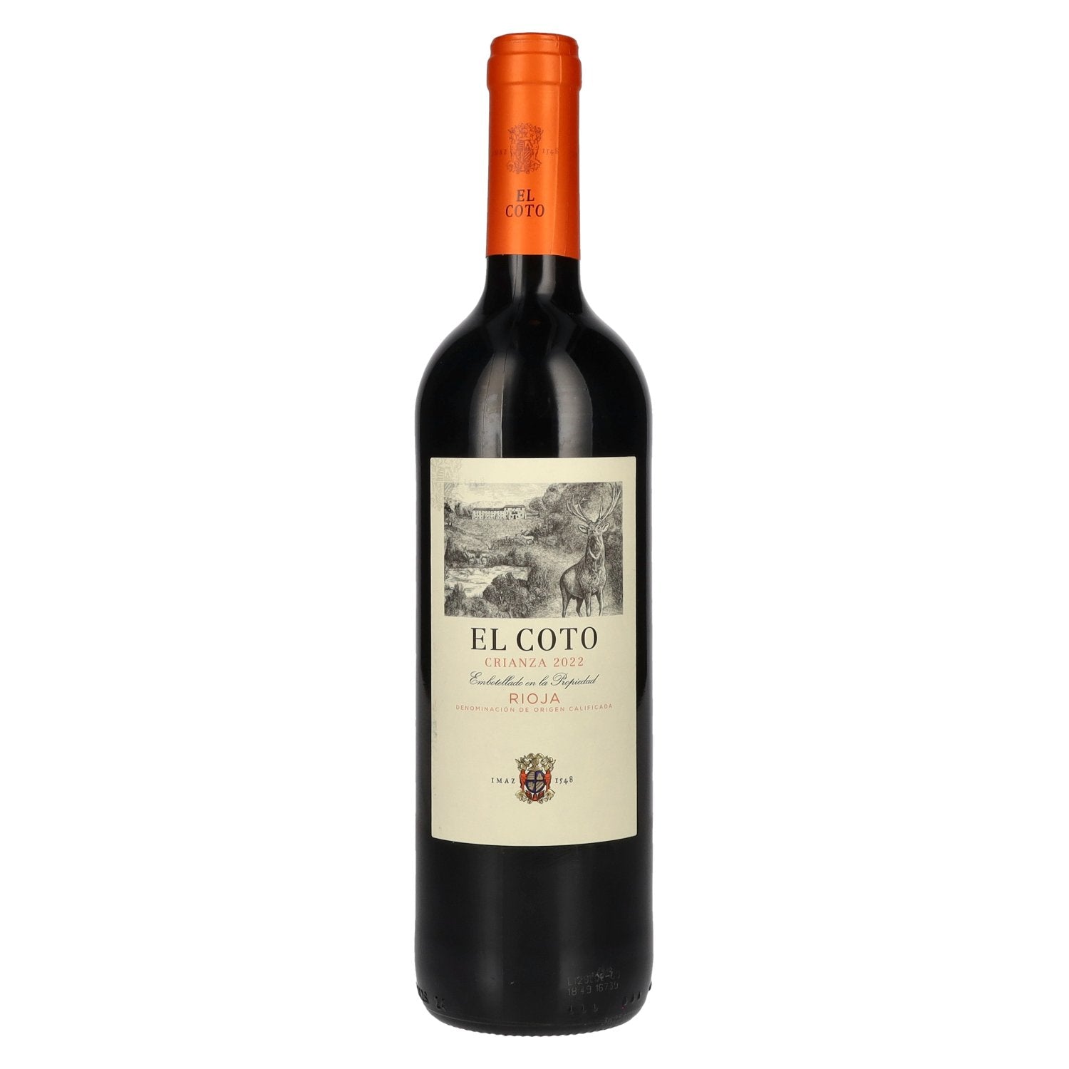 El Coto Rioja Crianza DOC 2022 13,5% vol. 0,75l