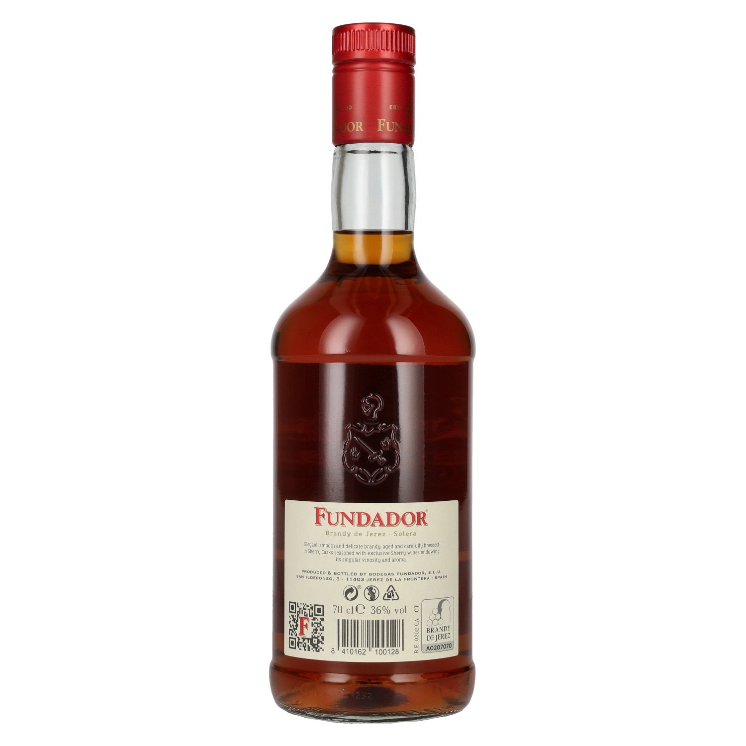 Fundador Solera Reserva Pedro Domecq Brandy de Jerez 36% Vol. 0,7l
