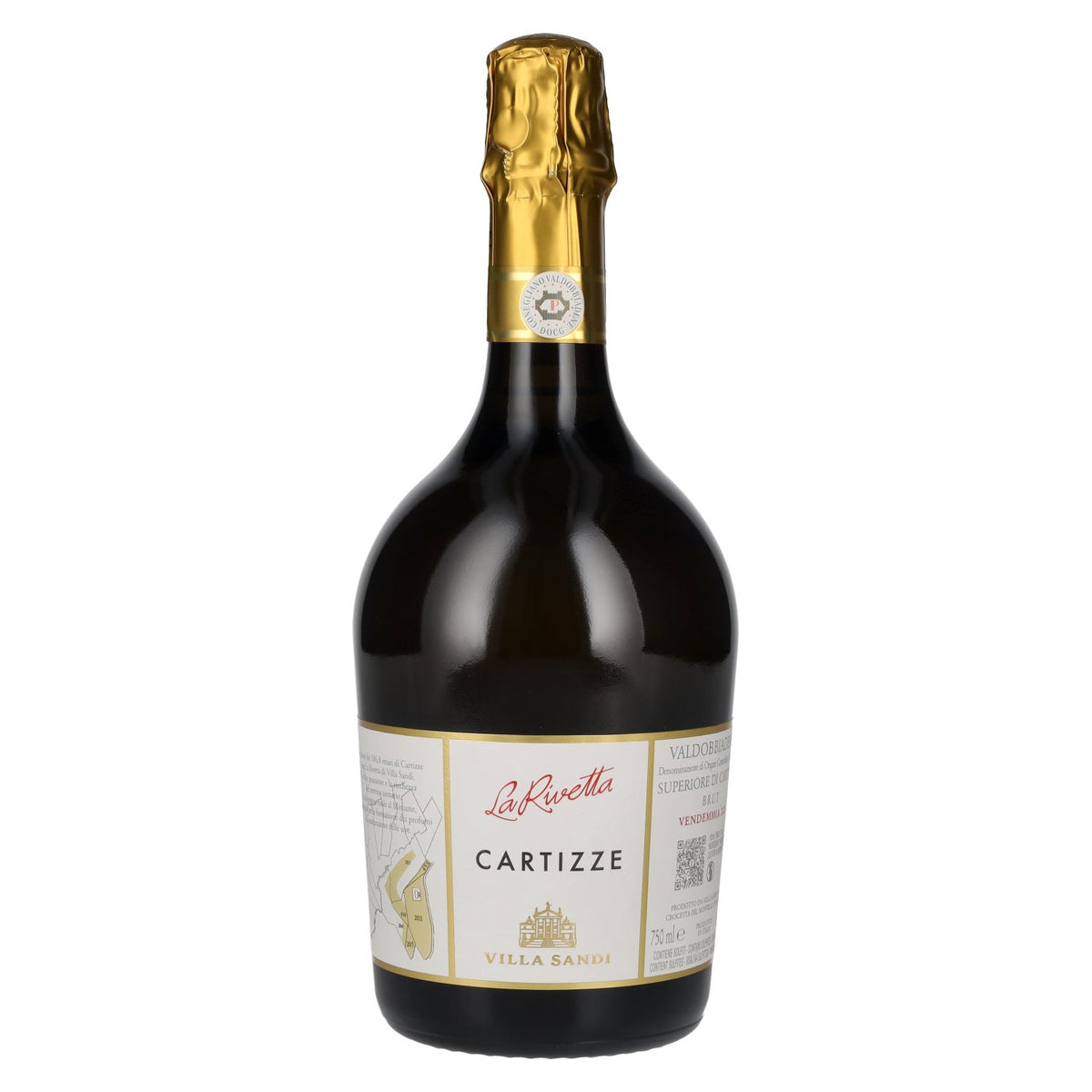 Villa Sandi CARTIZZE La Rivetta DOCG 2023 11,5 % vol. 0,75 l