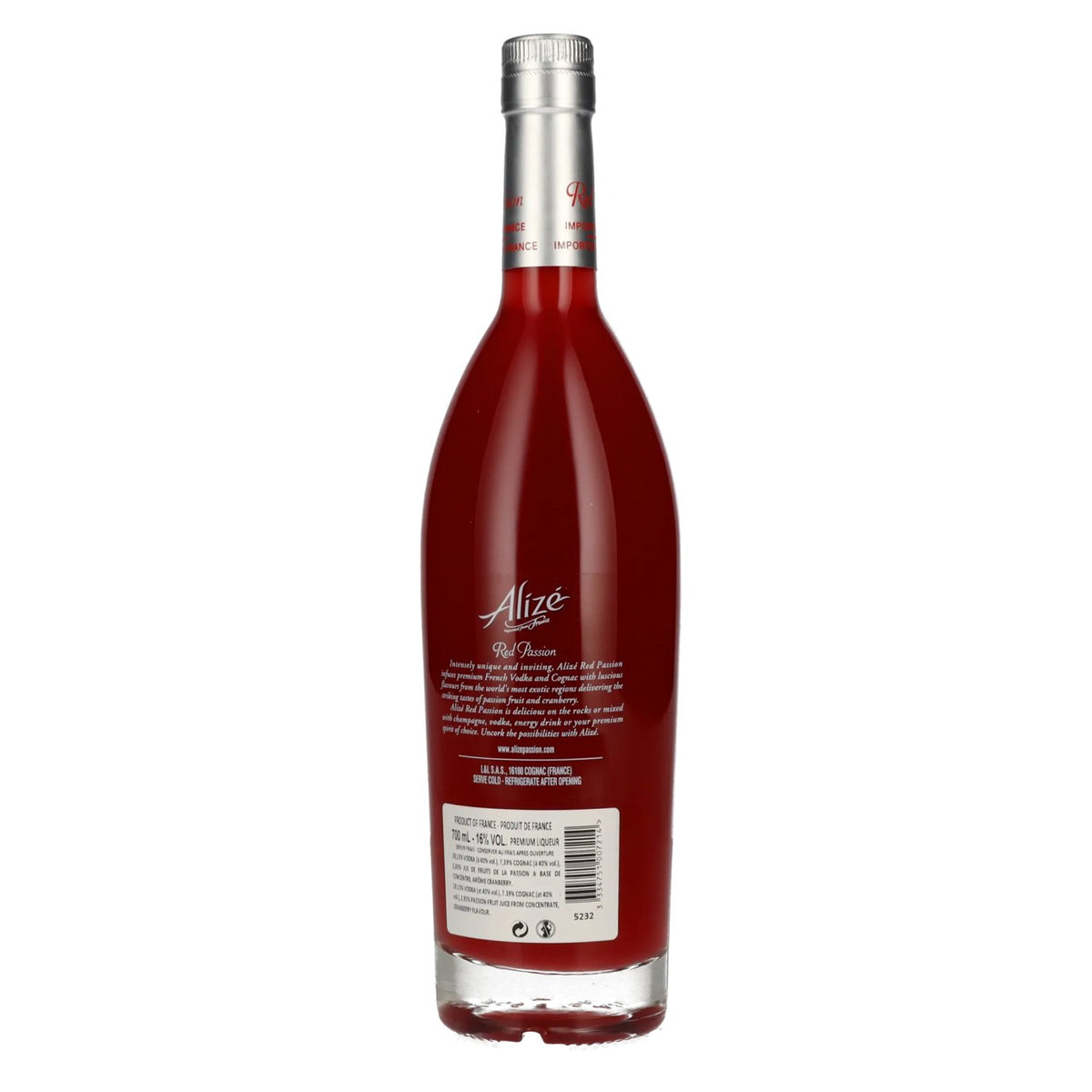 Alizé Red Passion Liqueur 16% ABV 0.7l
