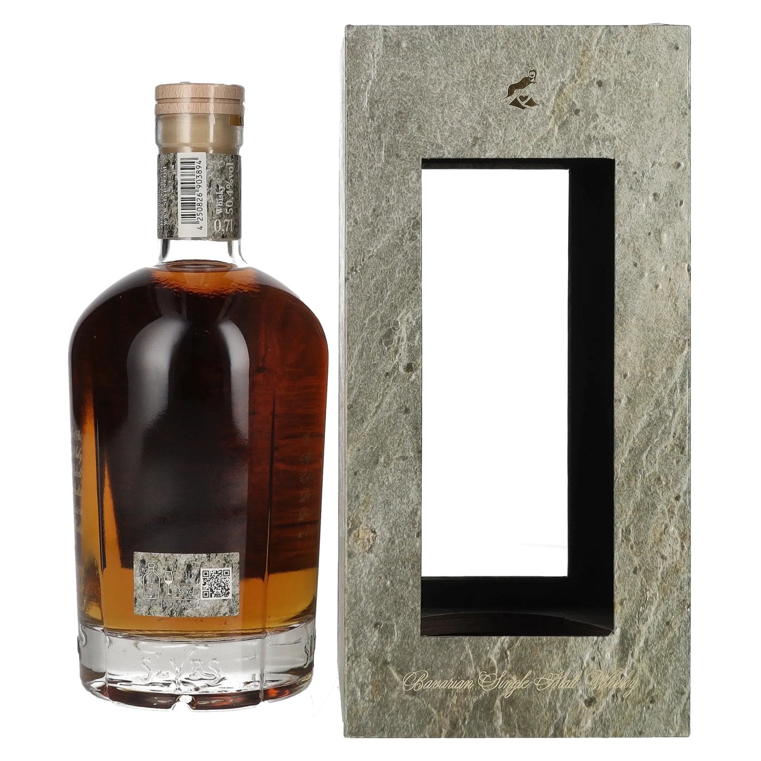 Slyrs Single Malt Whisky MOUNTAIN EDITION Jägerkamp 2023 50,4% Vol. 0,7l in geschenkverpakking