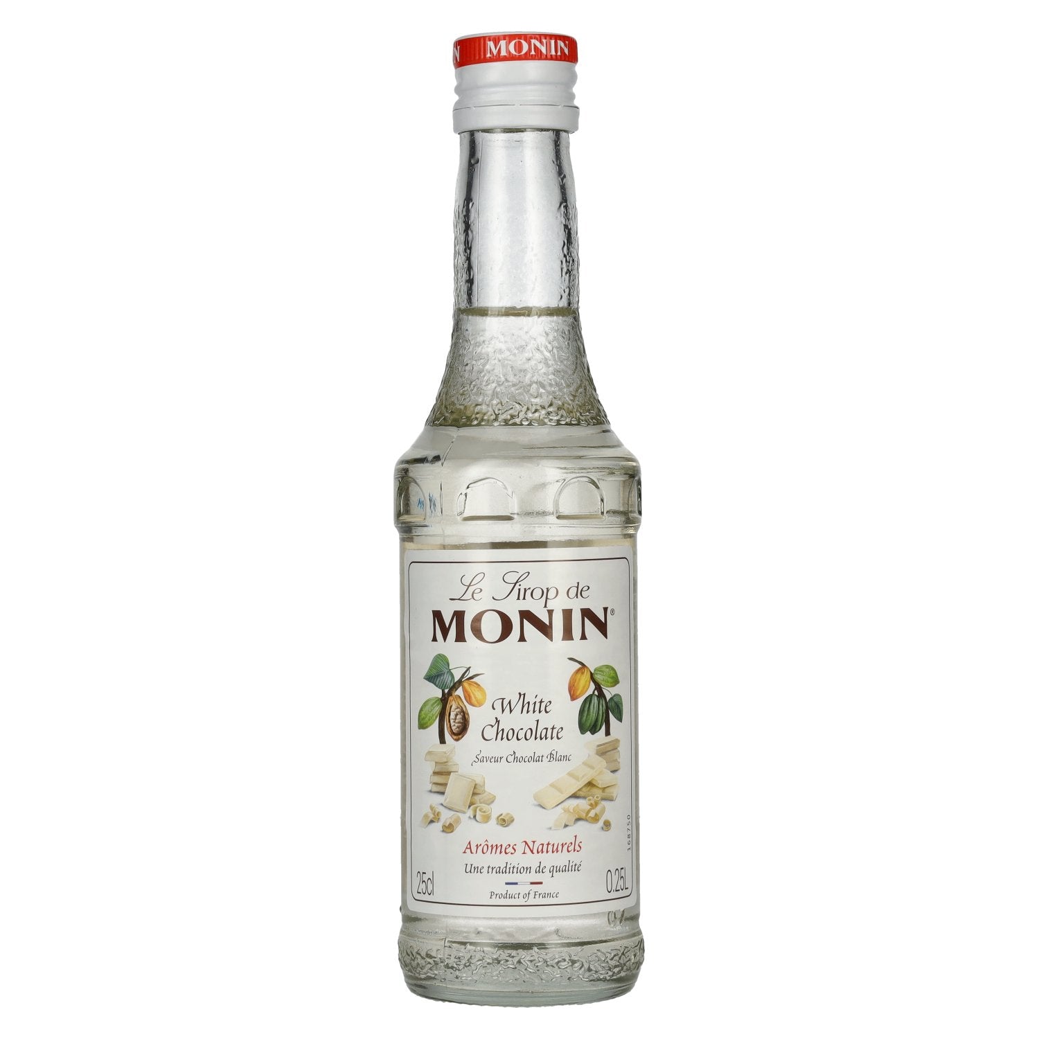 Le Sirop de Monin WITTE CHOCOLAAT 0.25l