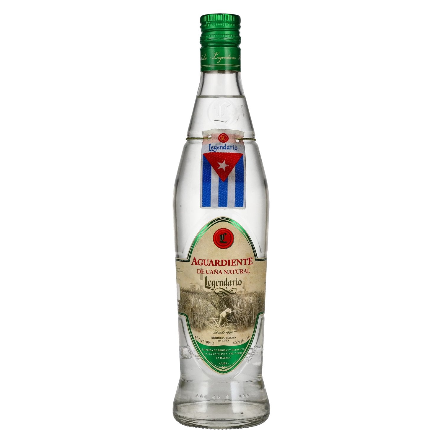 Legendario Aguardiente de Cana Natural 40% vol. 0,7l