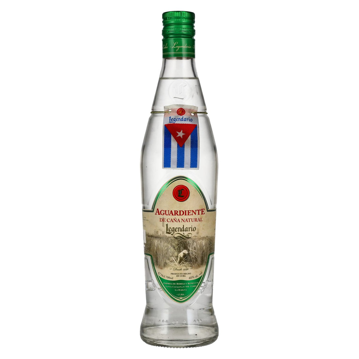 Legendario Aguardiente de Cana Natural 40 % vol. 0,7 l