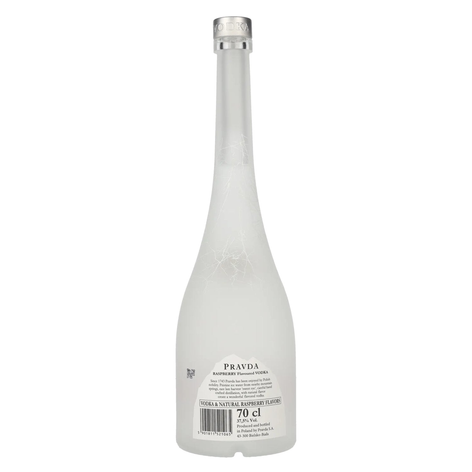 Pravda RASPBERRY Vodka aromatisée 37,5% vol. 0,7l