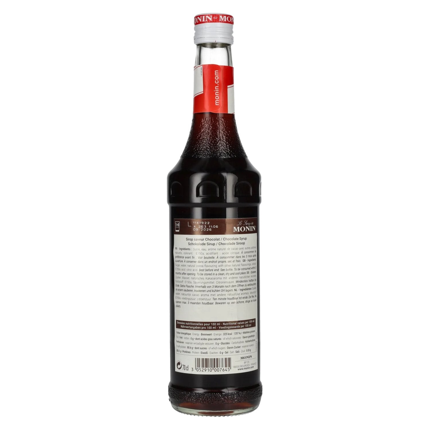 Le Sirop de Monin SCHOKOLADE 0,7l