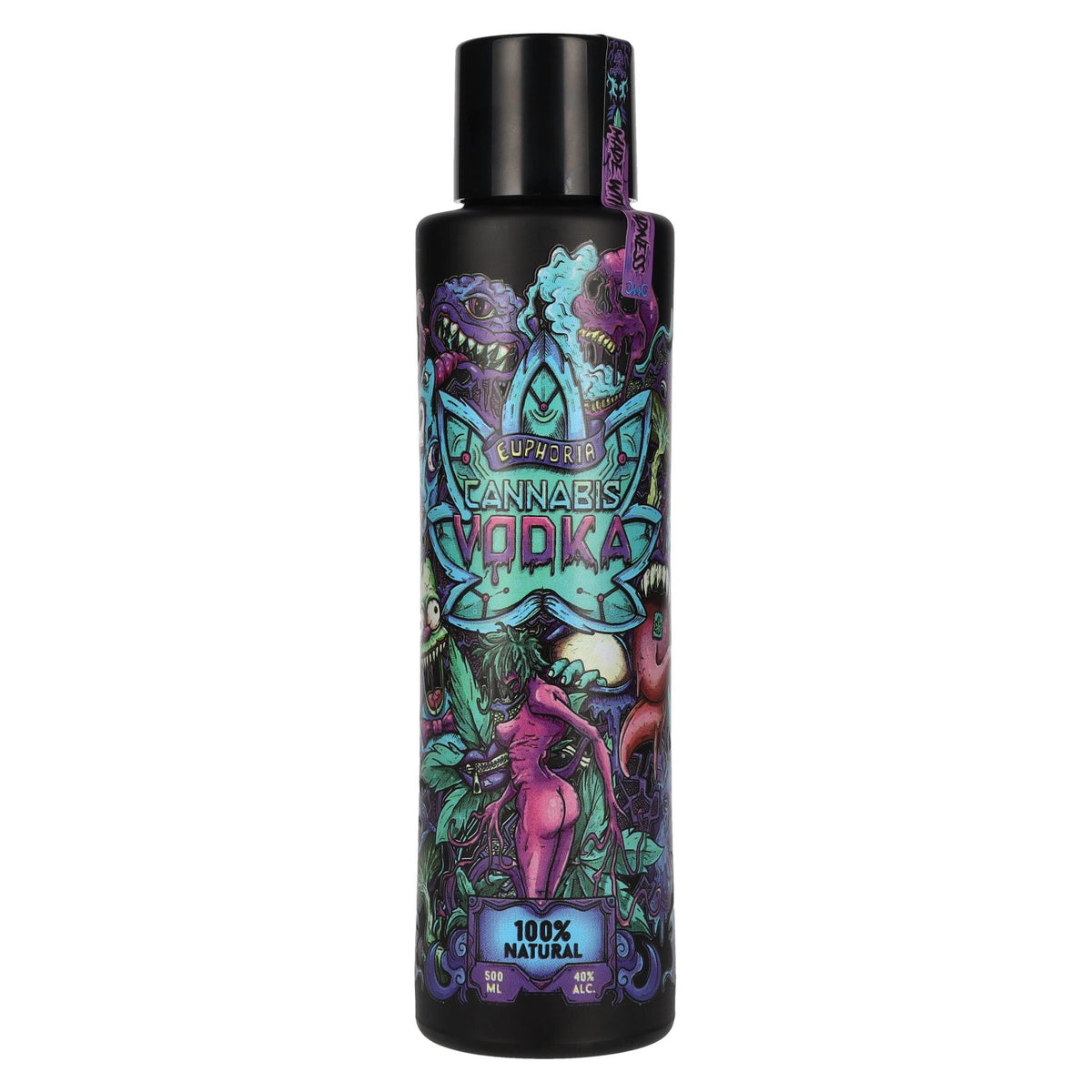 Euphoria Vodka au cannabis, édition Madness, 40 % vol., 0,5 l