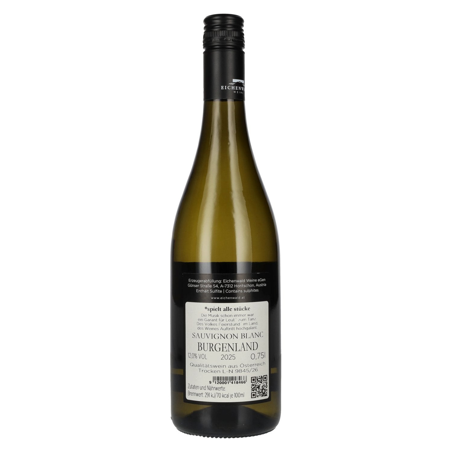 Eichenwald DAS VORSPIEL Sauvignon Blanc 2025 12% Vol. 0,75l