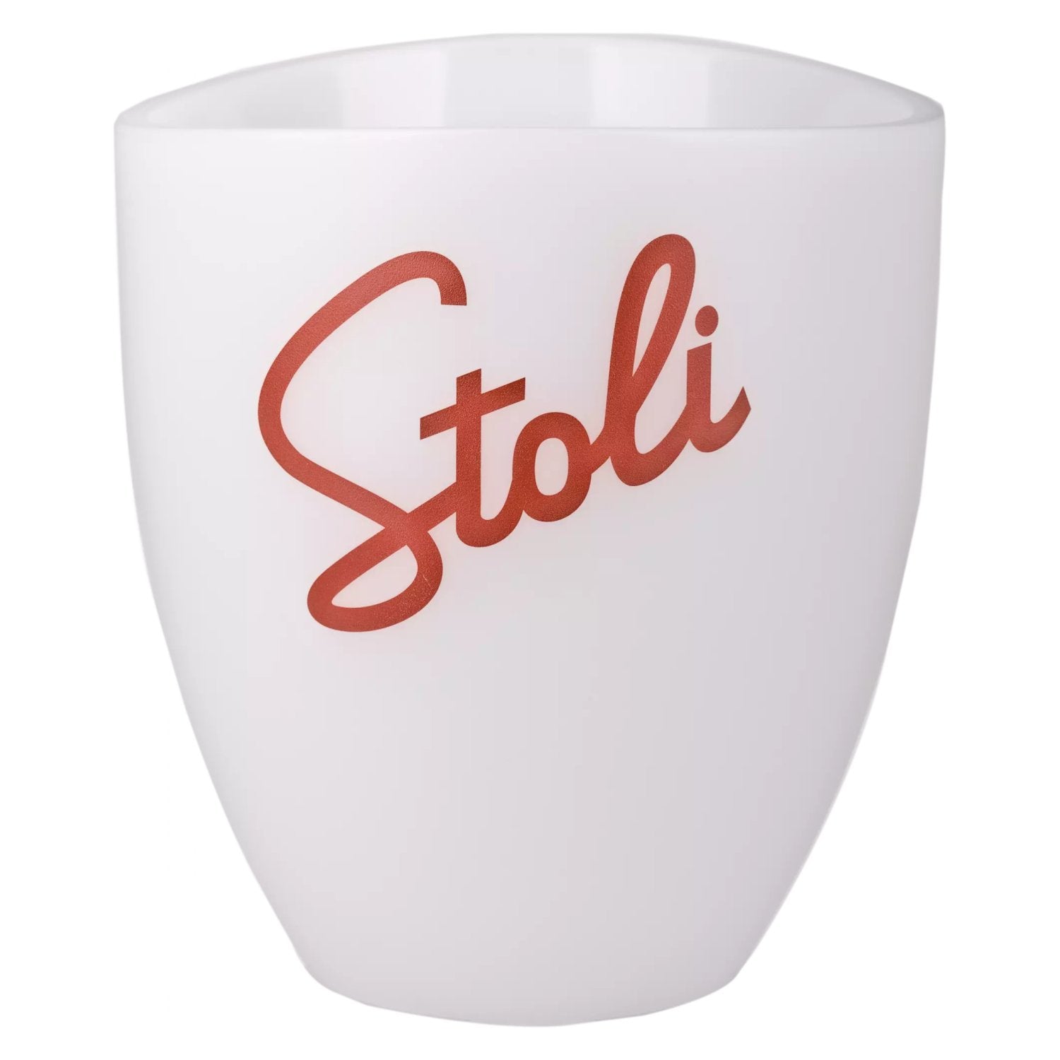 Stolichnaya-fleskoeler, wit