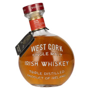 West Cork Irish Whiskey Single Malt, finition en fût de rhum, édition limitée, 46 % vol., 0,7 l
