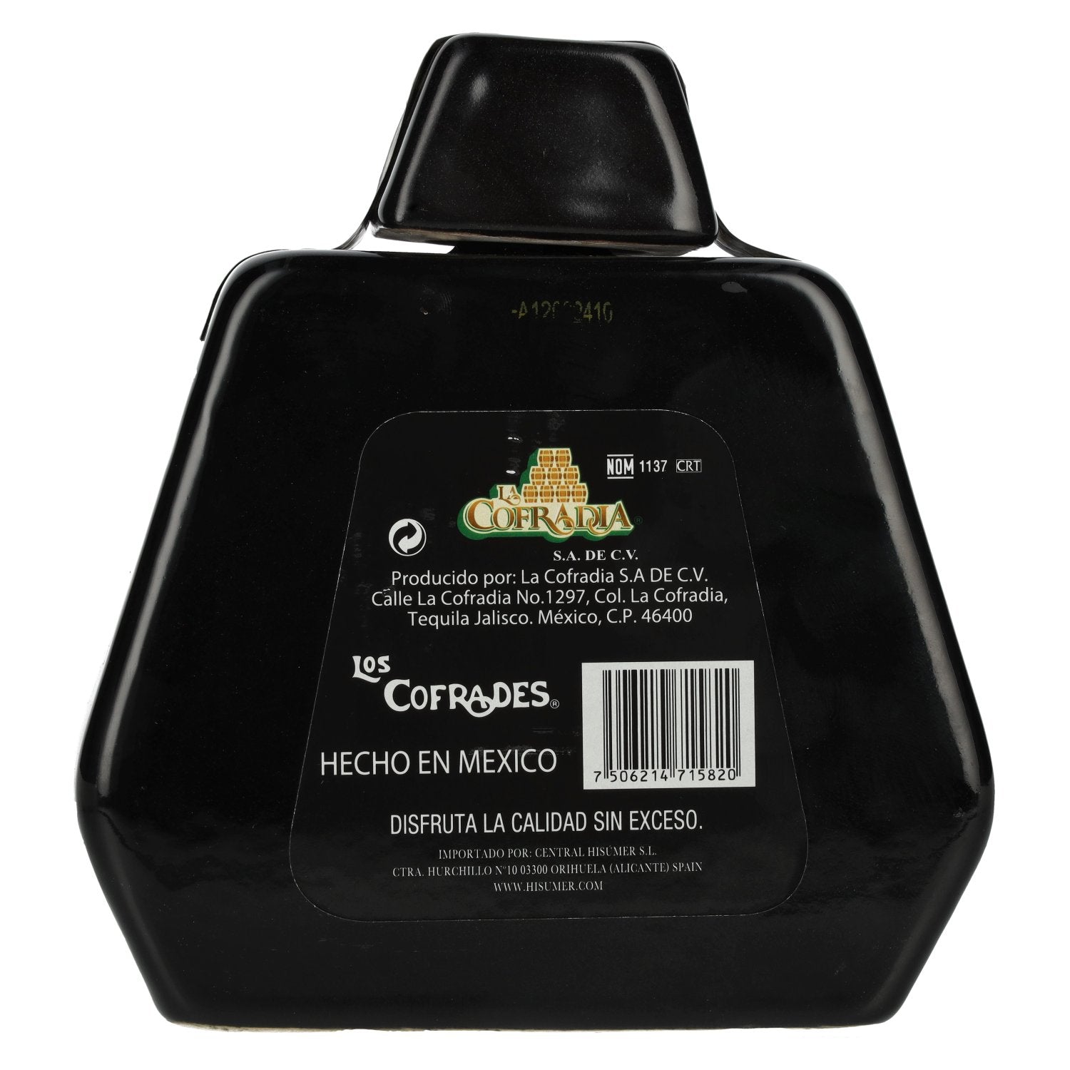 Los Cofrades Tequila Añejo 100% de Agave 38% Vol. 0,7l
