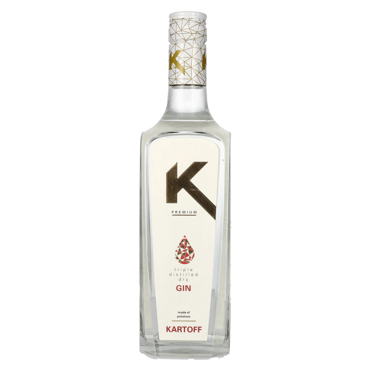 Kartoff Triple Distilled Dry Gin 43.5% vol. 0.7l