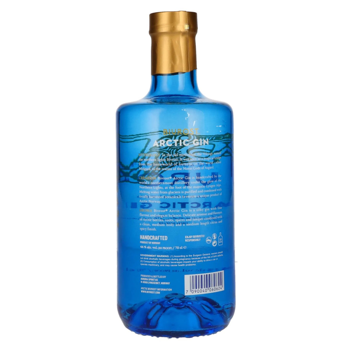 Bivrost Arctic Gin 44% vol. 0,7 l