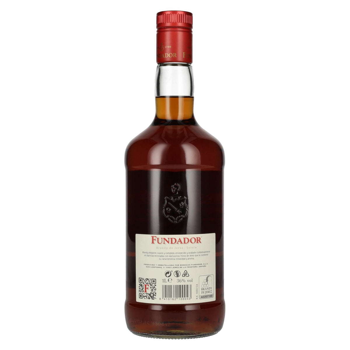 Fundador Solera Reserva Pedro Domecq Brandy de Jerez 36% vol. 1 l
