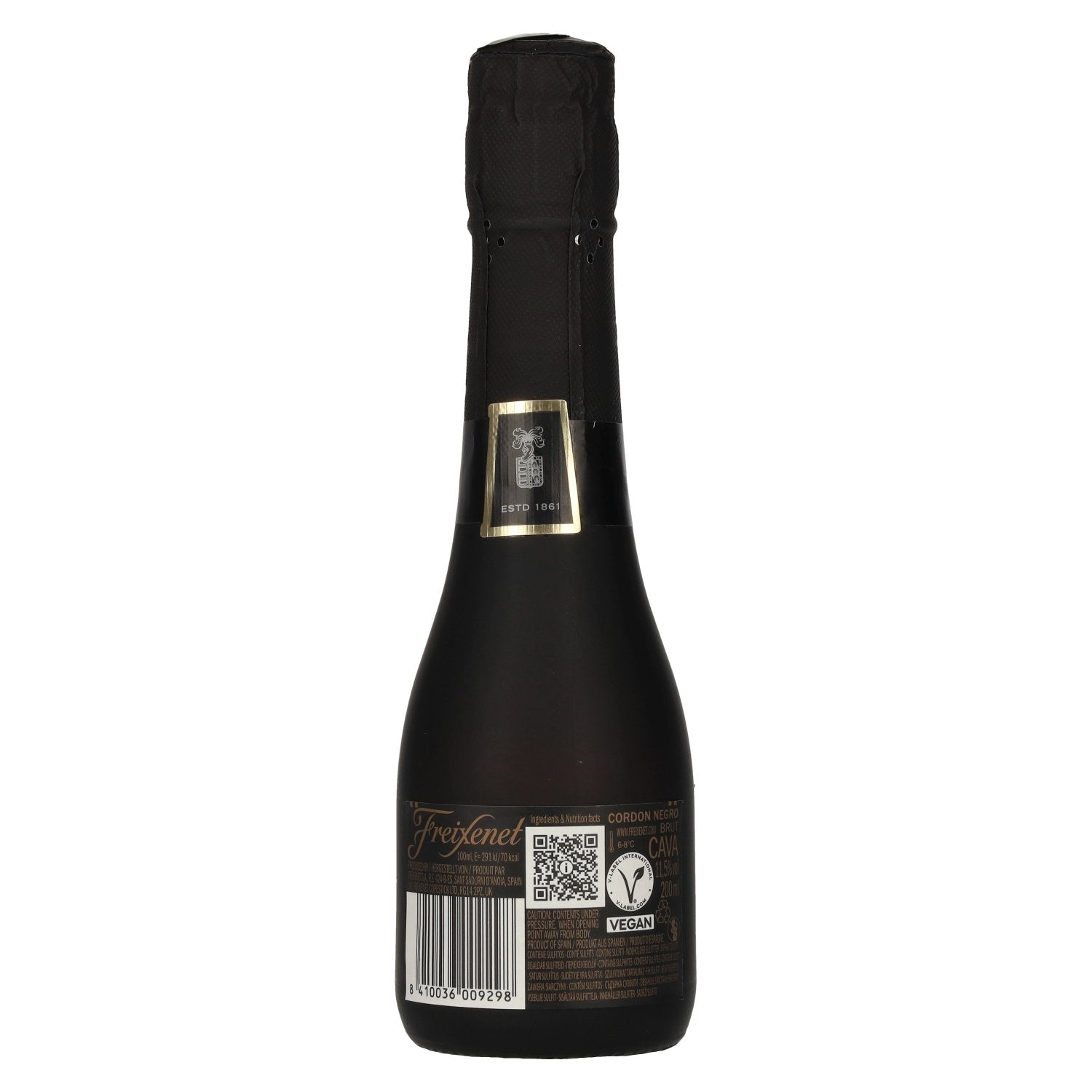 Freixenet CORDON NEGRO Gran Selección Brut 11,5% Vol. 0,2l