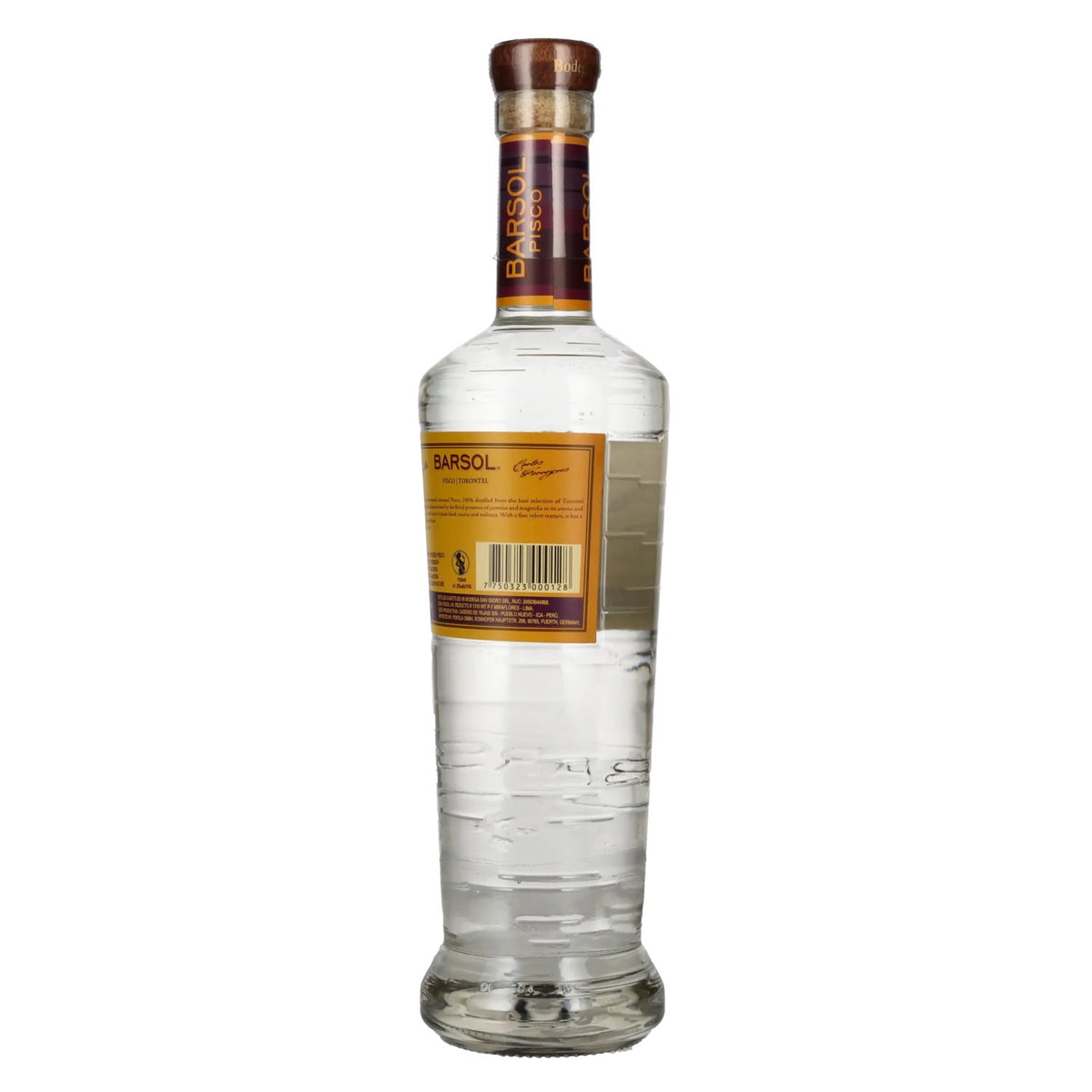 Barsol Pisco TORONTEL 41,3 % vol. 0,7 l