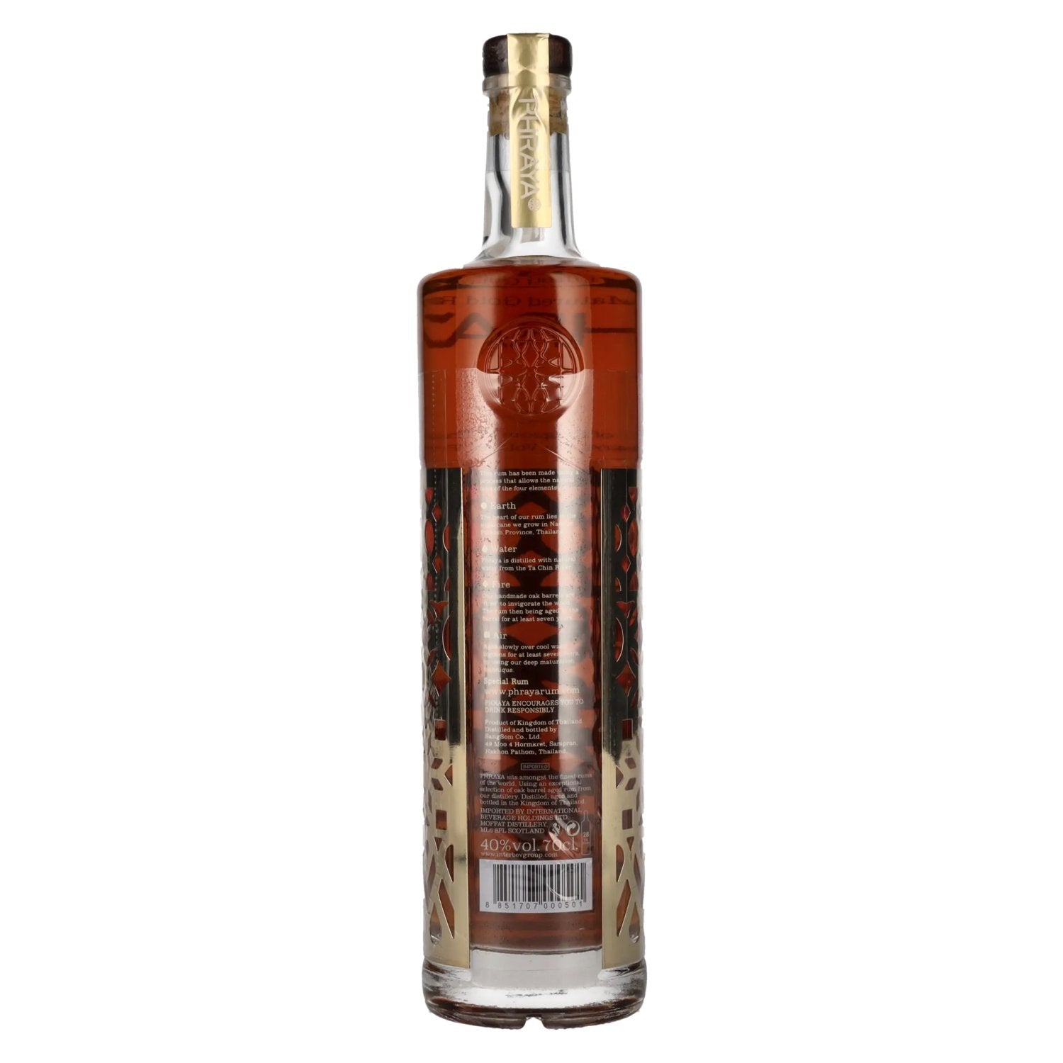 Phraya Deep Matured Gold Rum 40% Vol. 0,7l
