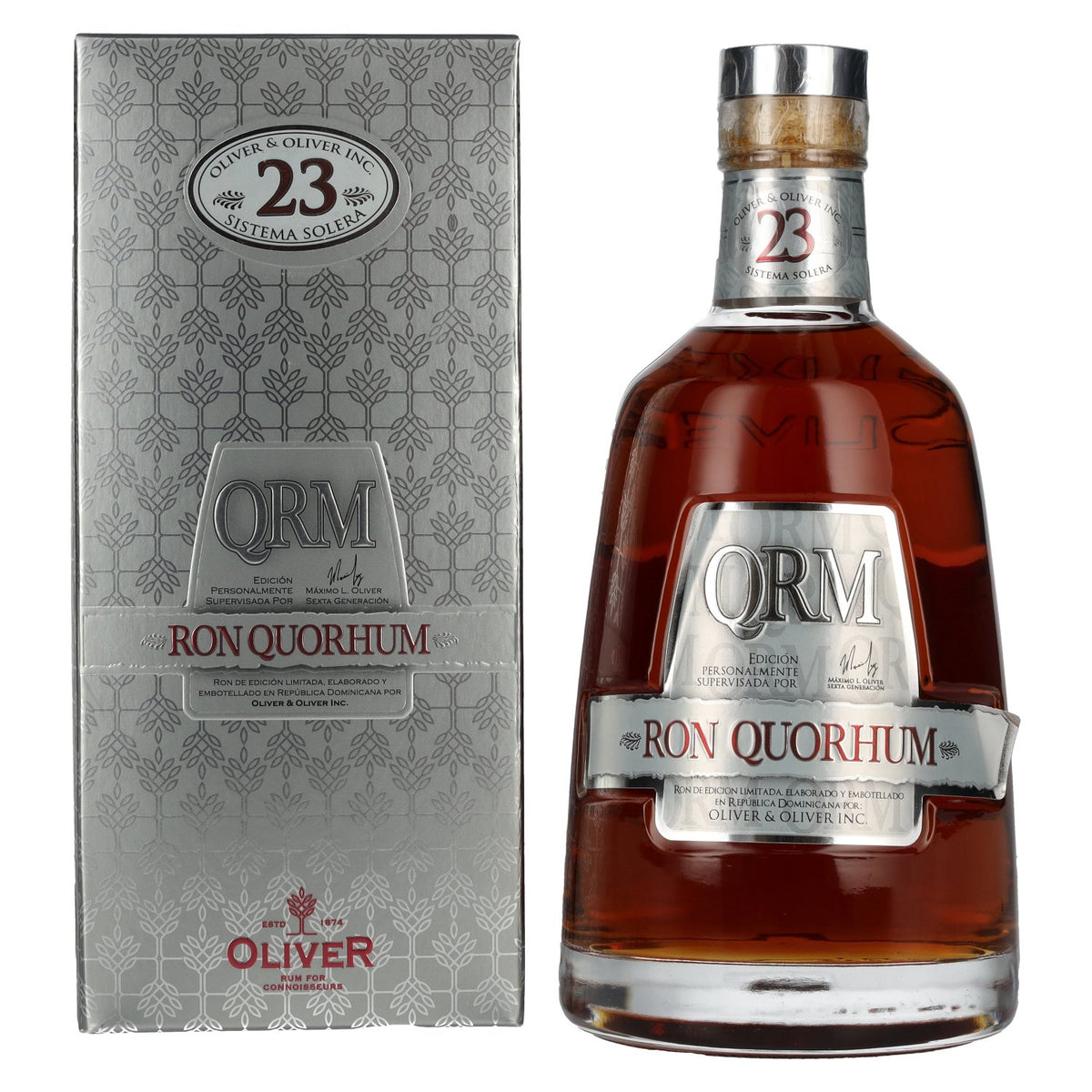 Ron Quorhum 23 Sistema Solera 40% Vol. 0,7l in Geschenkbox