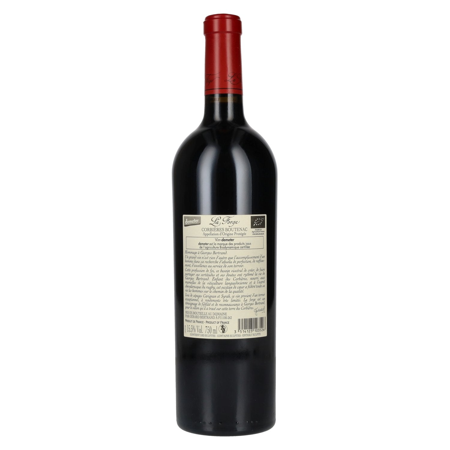 Gérard Bertrand La Forge 2023 15,5% Vol. 0,75l