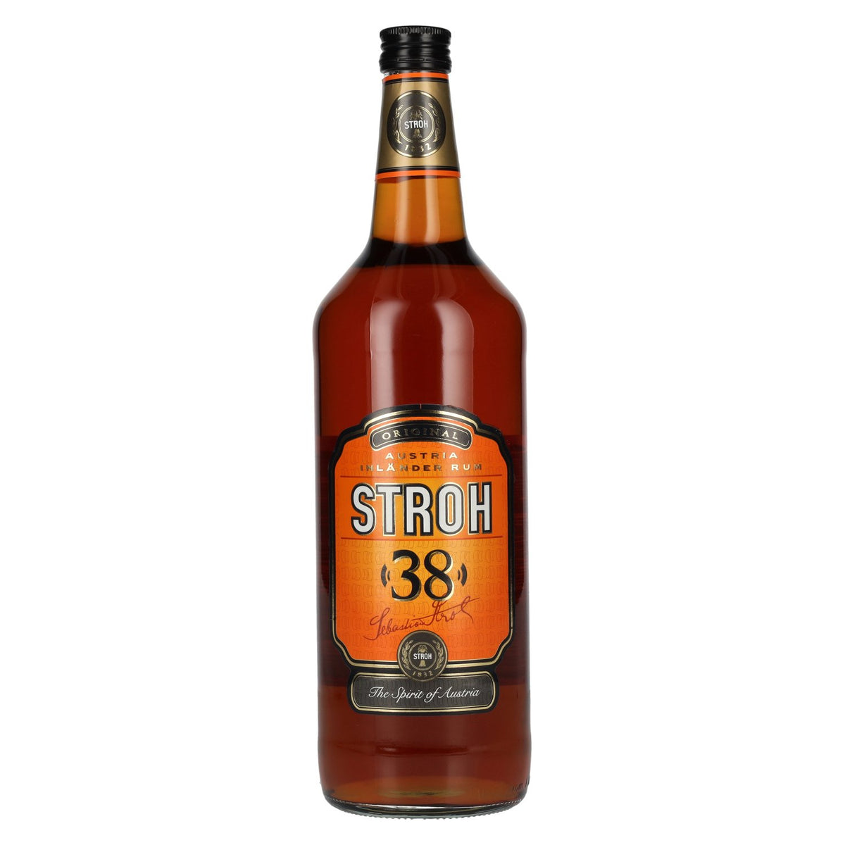 Stroh Original Austria Inländer Rum 38% vol. 1 l
