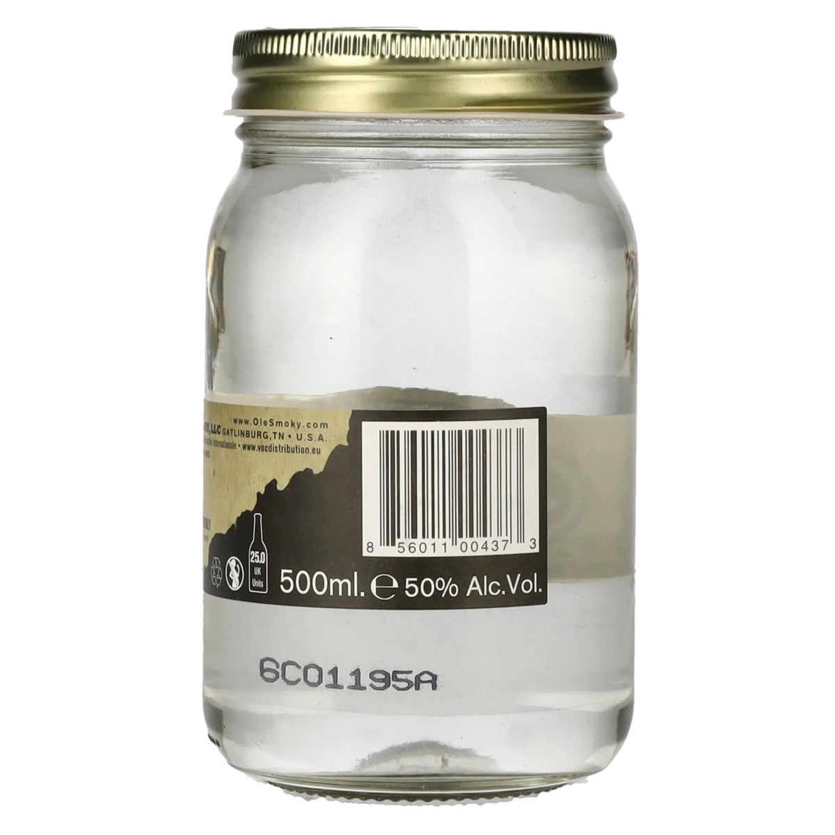 Ole Smoky Tennessee Moonshine ORIGINAL 50% vol. 0,5 l