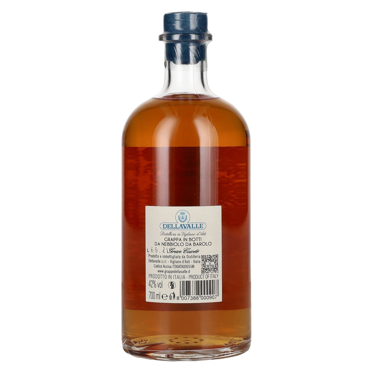 Dellavalle GRAPPA NEBBIOLO DA BAROLO Gran Cuvée 42% vol. 0.7 l