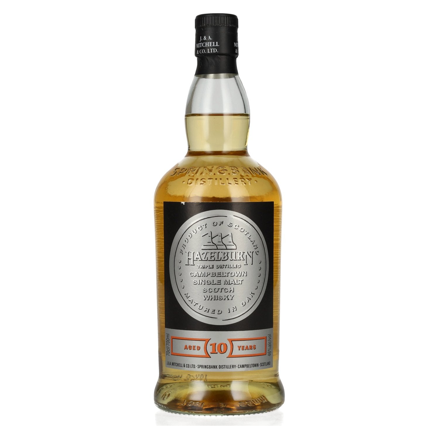 Hazelburn 10 Years Old Campbeltown Single Malt Scotch Whisky 46% Vol. 0,7l