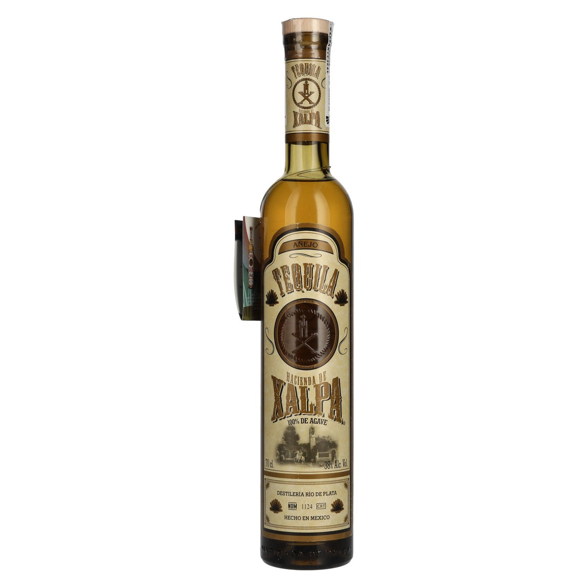 Hacienda De Xalpa Tequila Añejo 100% Agave 38% ABV 0.7l