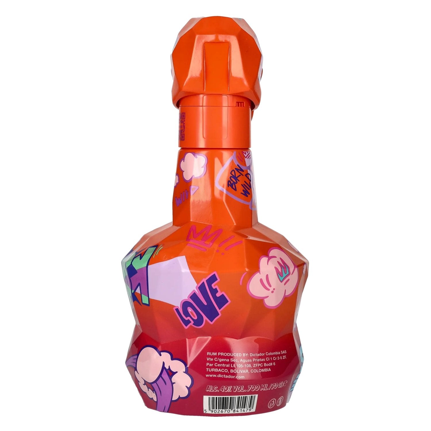 Dictador GAME CHANGER ORANGE &amp; PINK Rhum colombien 40% vol. 0,7l