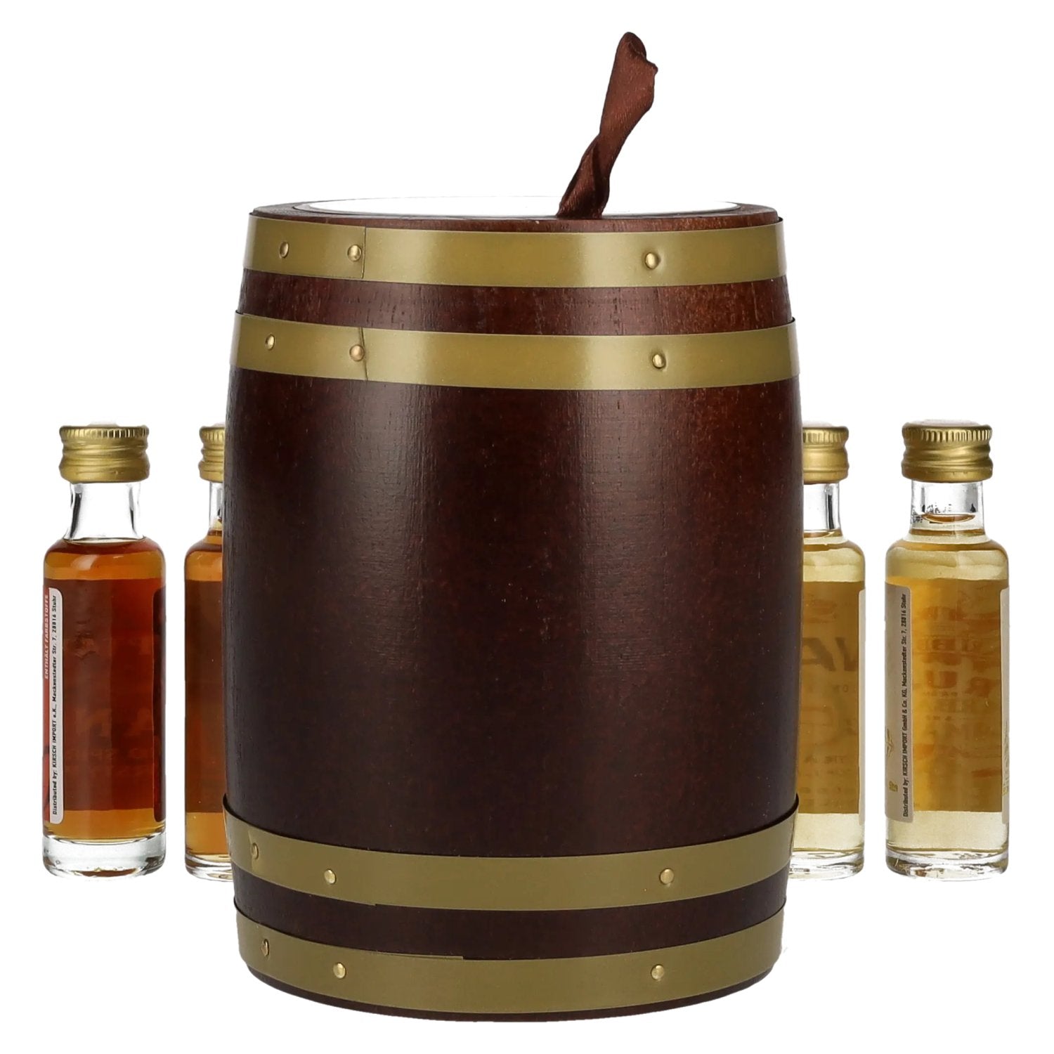 J'AIME LE RUM Tasting Fass 41,7% Vol. 7x0,02l en caisse bois