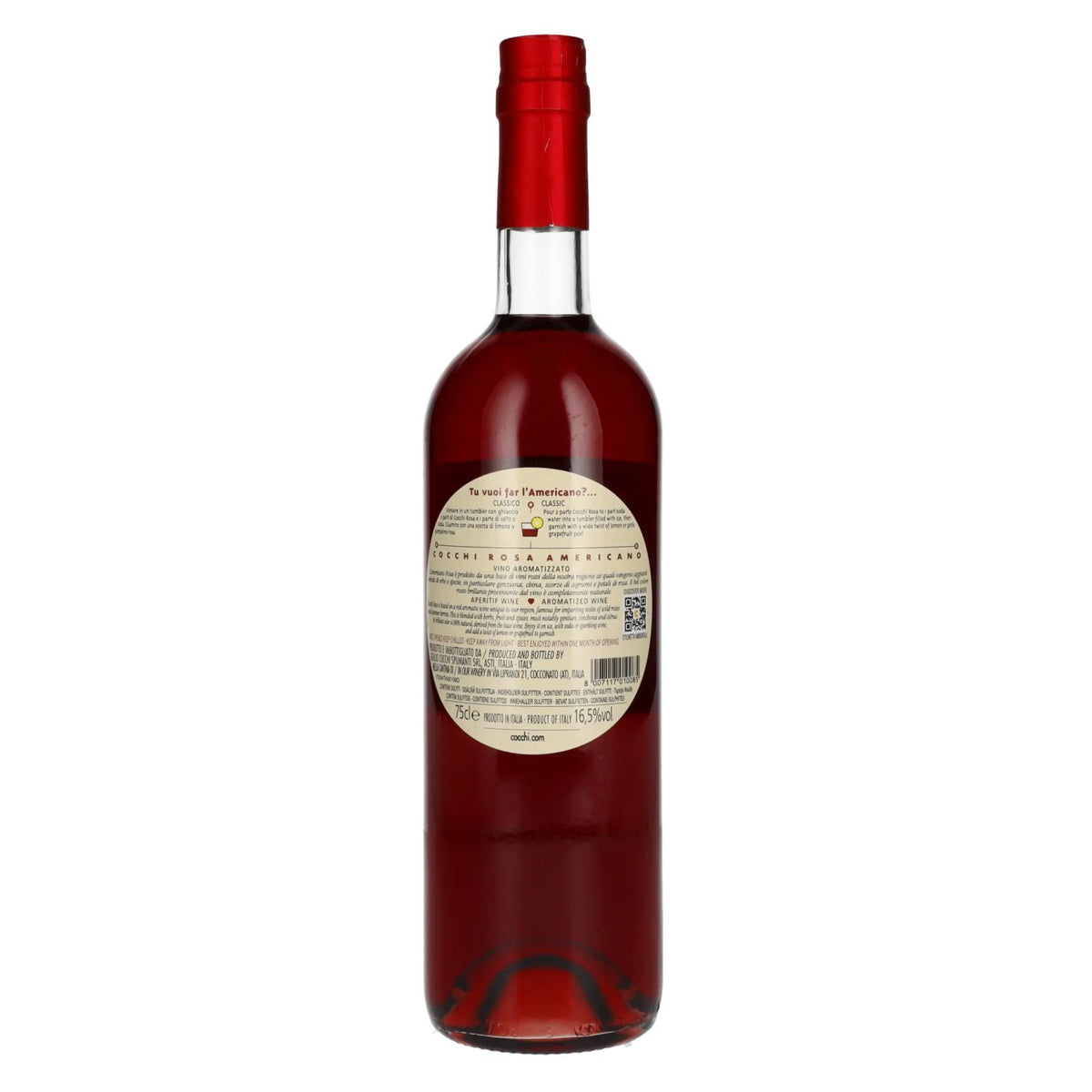Cocchi Aperitivo Americano Rosa 16,5 % vol. 0,75 l