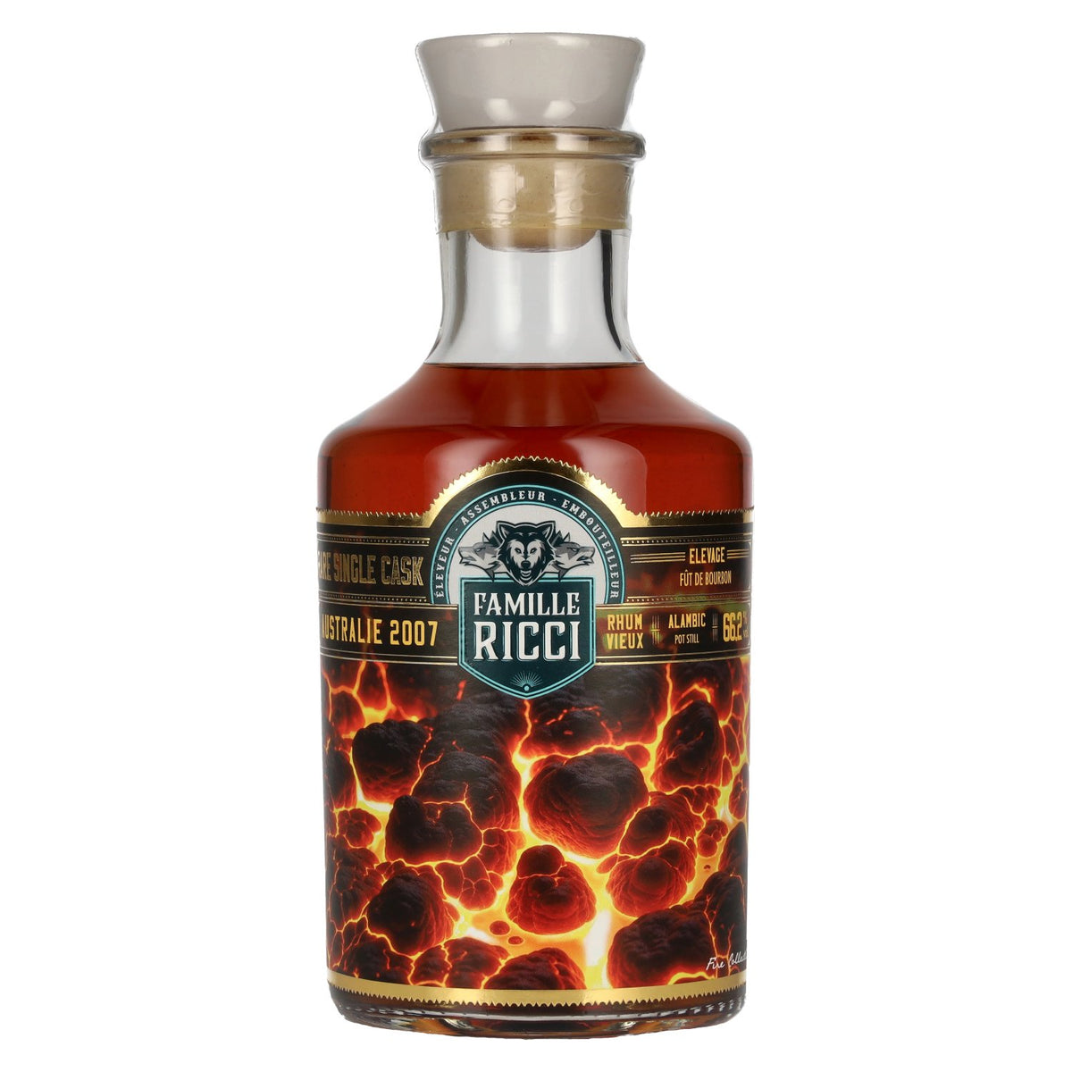 Famille Ricci Australië Rare Single Cask Rhum Vieux 2007 66,2% vol. 0,5 l