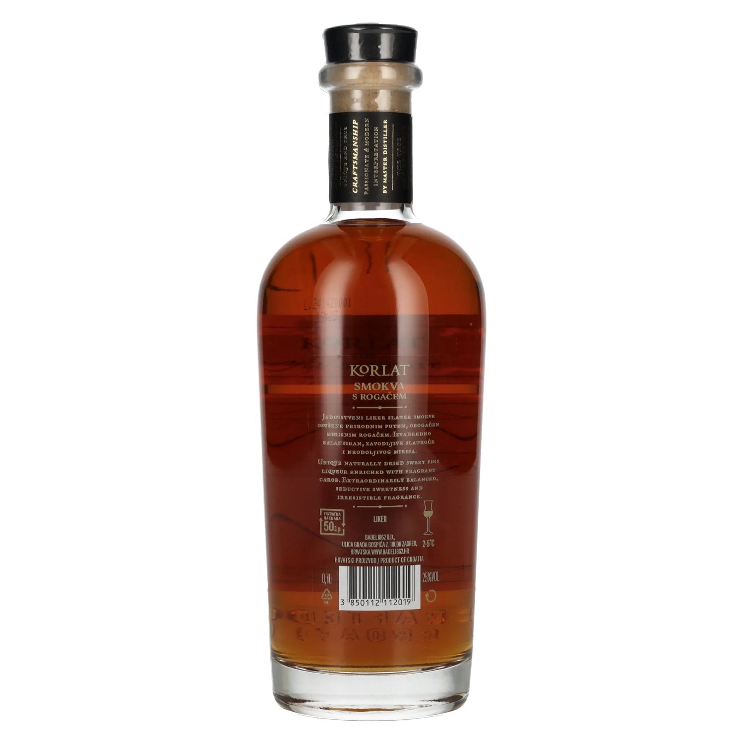 Korlat SMOKVA s Rogačem Feigenliklör 25% Vol. 0,7l