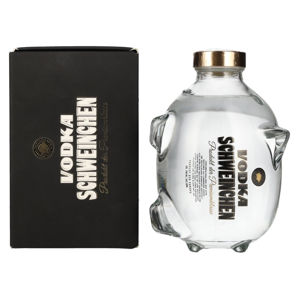 Prasiatko Vodka Schweinchen 40% Vol. 0,7l in Geschenkbox