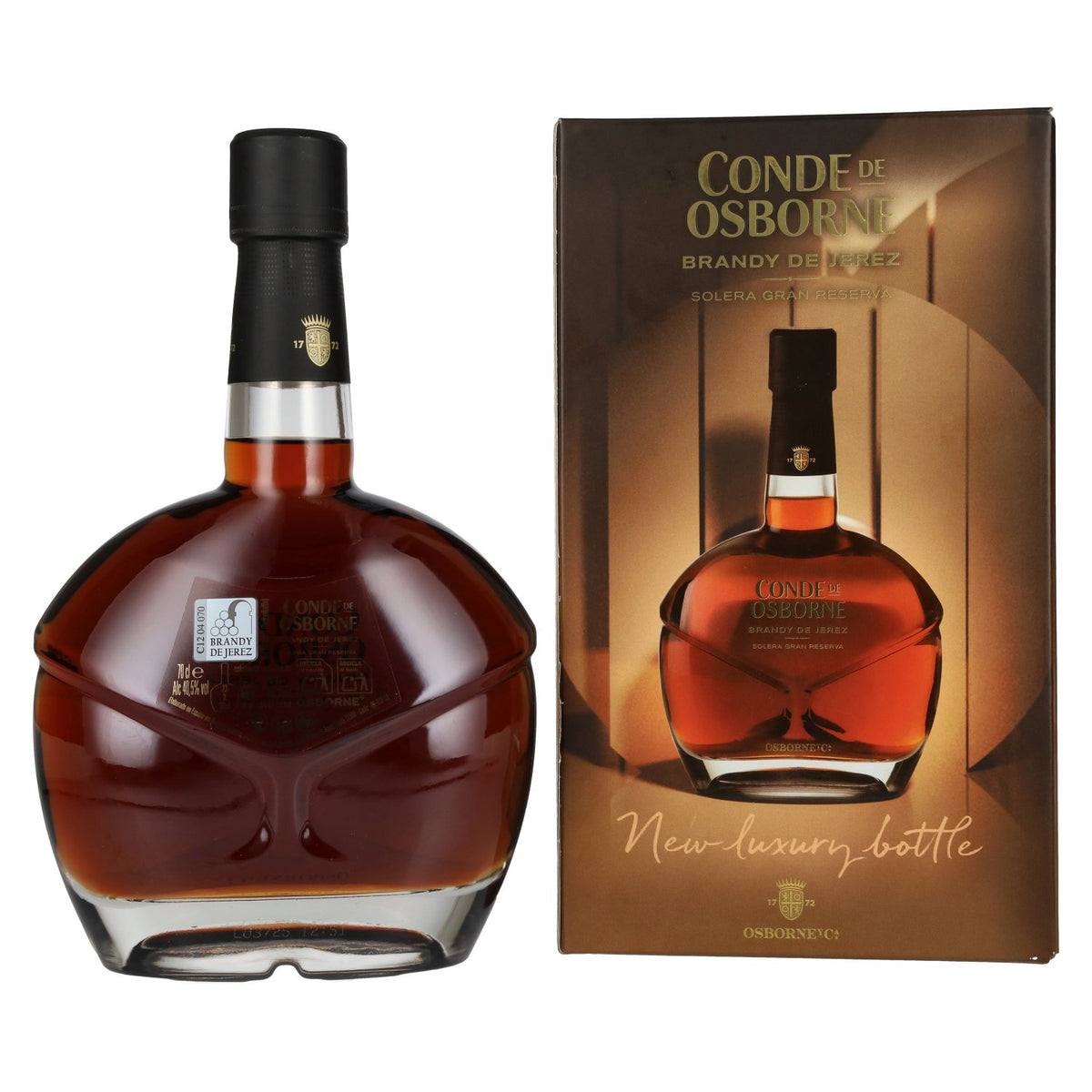Conde de Osborne Solera Gran Reserva 40.5% ABV, 0.7l in a gift box