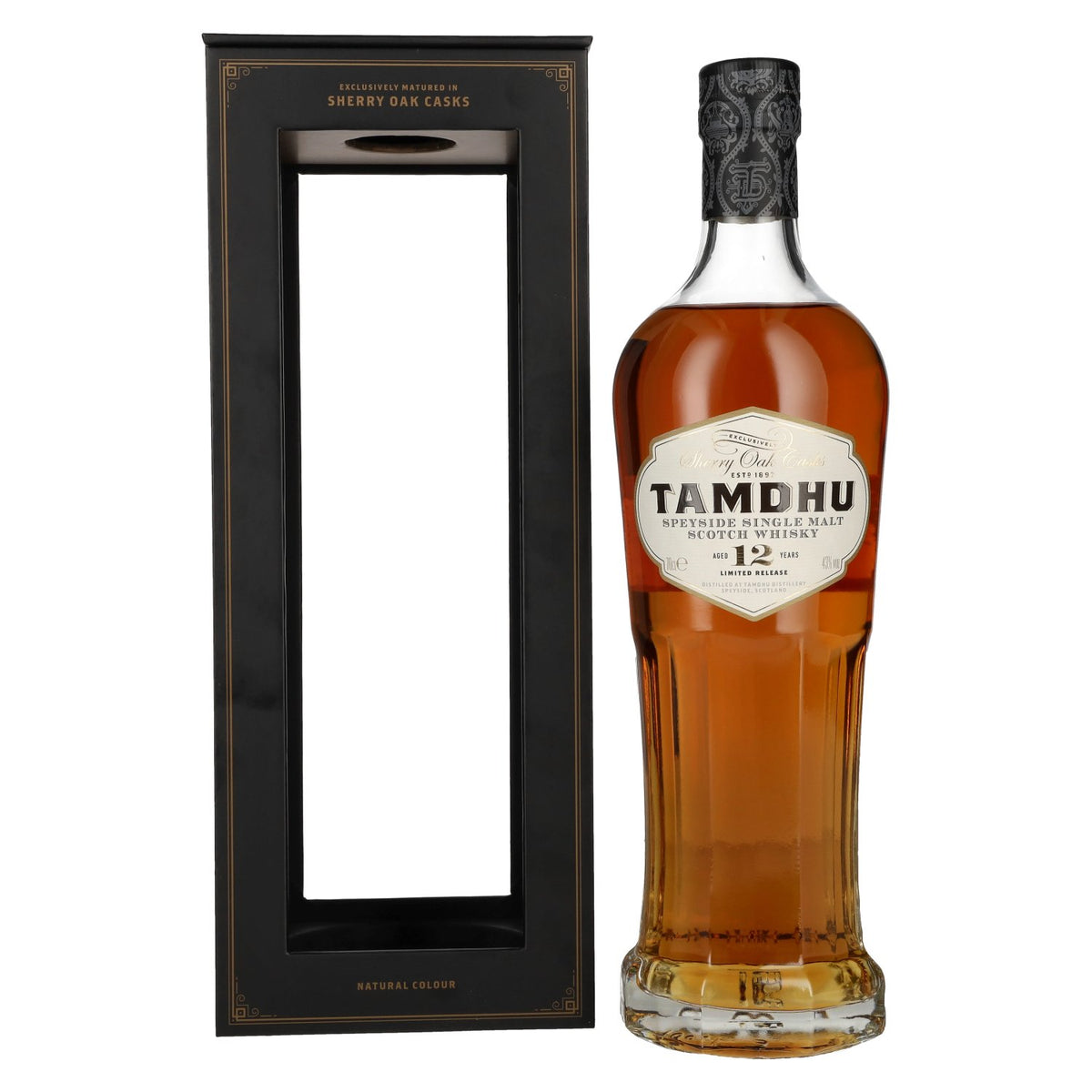 Tamdhu 12 Years Old Speyside Single Malt Limited Release 43% vol. 0,7 l in geschenkverpakking