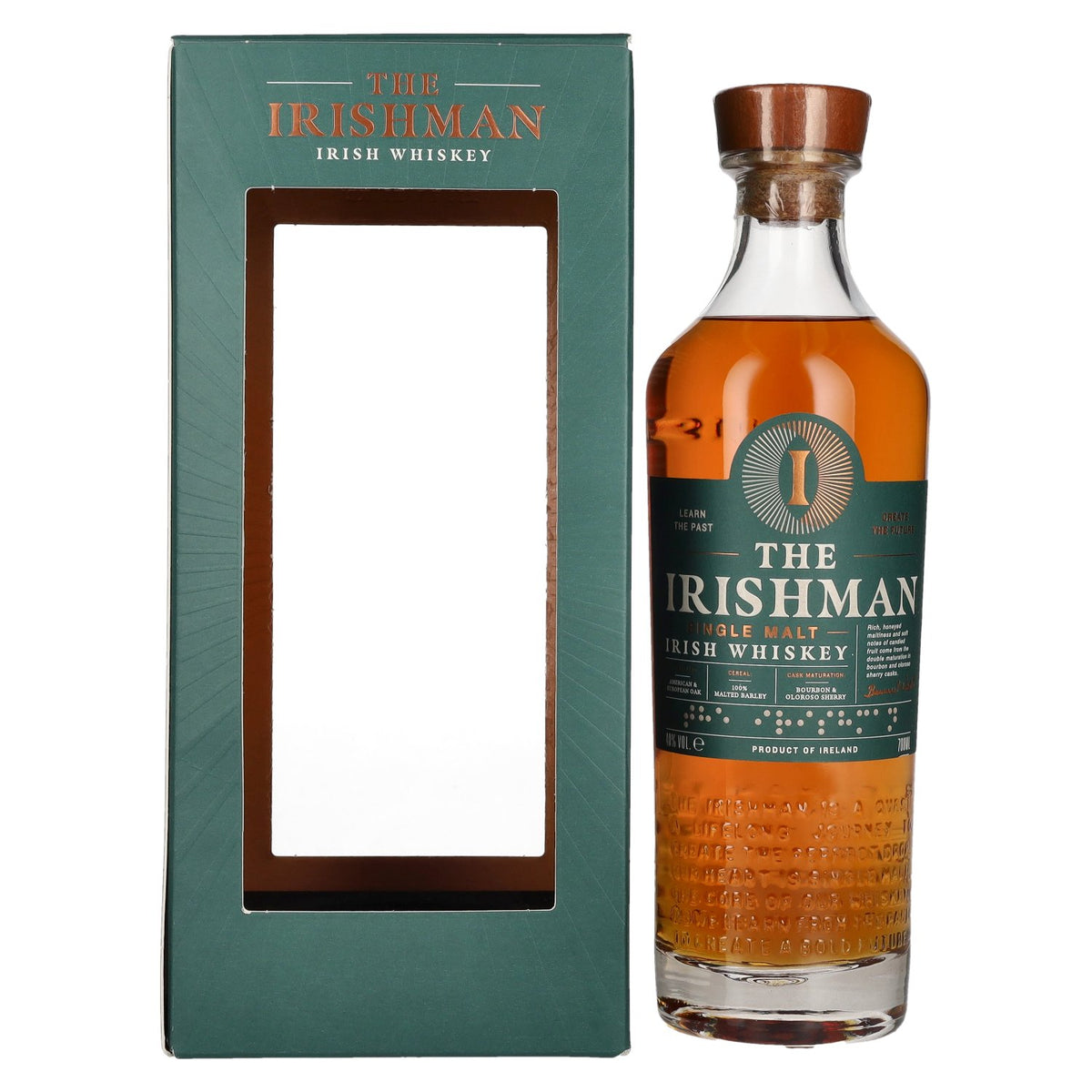The Irishman SINGLE MALT Irish Whiskey 40% ABV 0.7l in a gift box