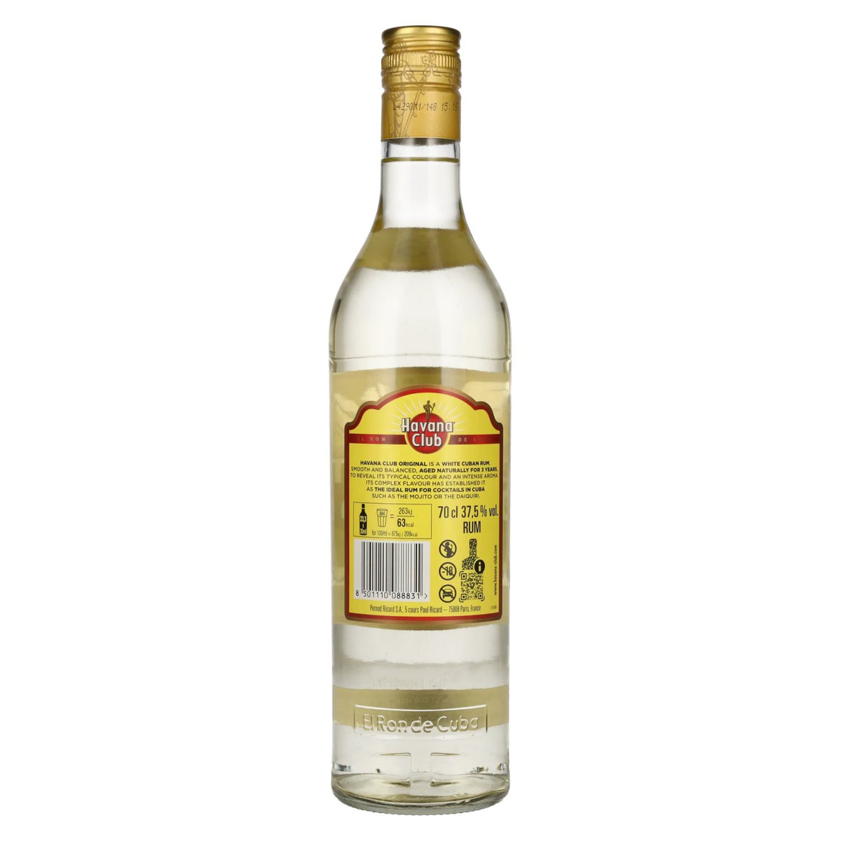 Havana Club Añejo 3 Años Rum 37,5% vol. 0,7 l