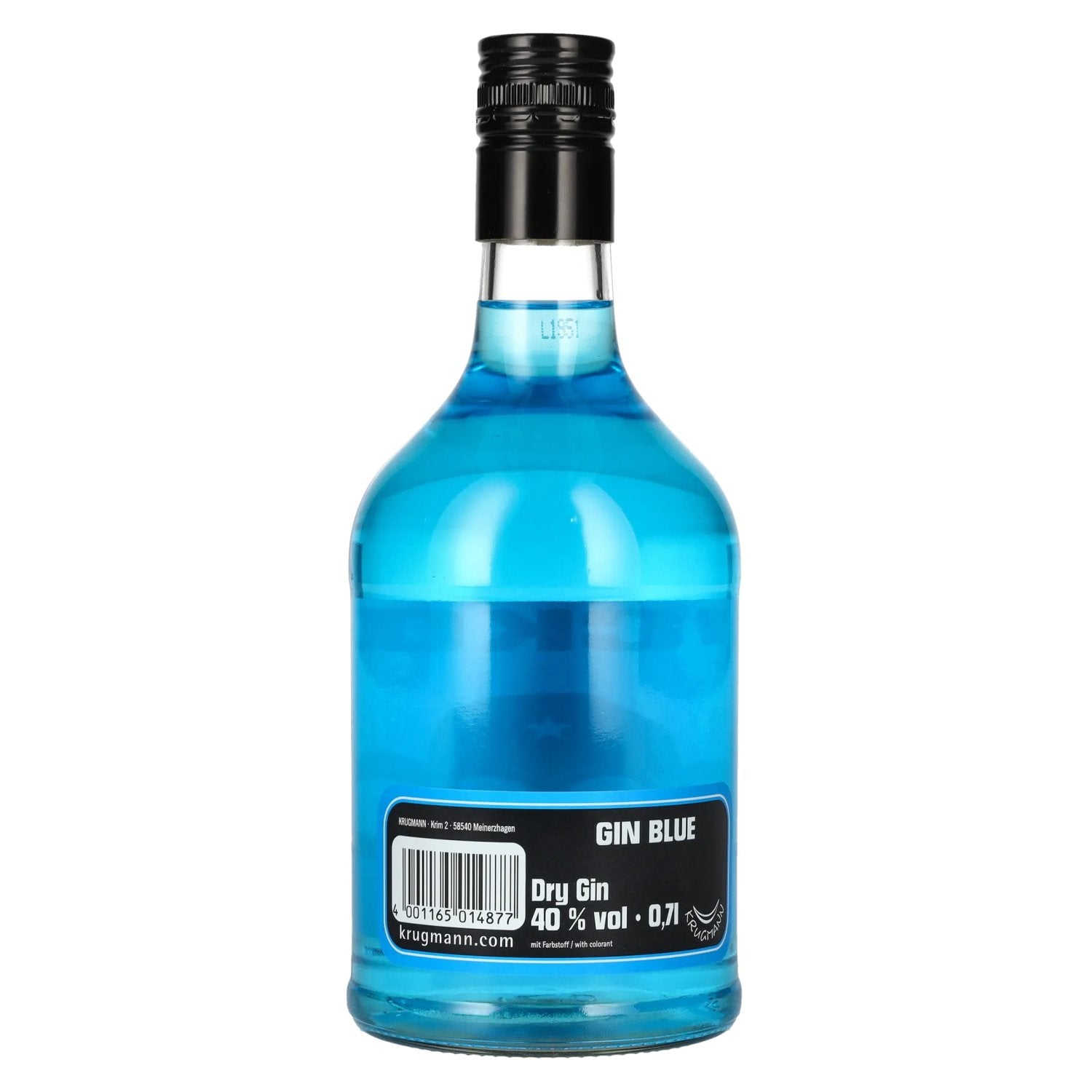 Fuckoff GIN BLUE Dry Gin 40% Vol. 0,7l