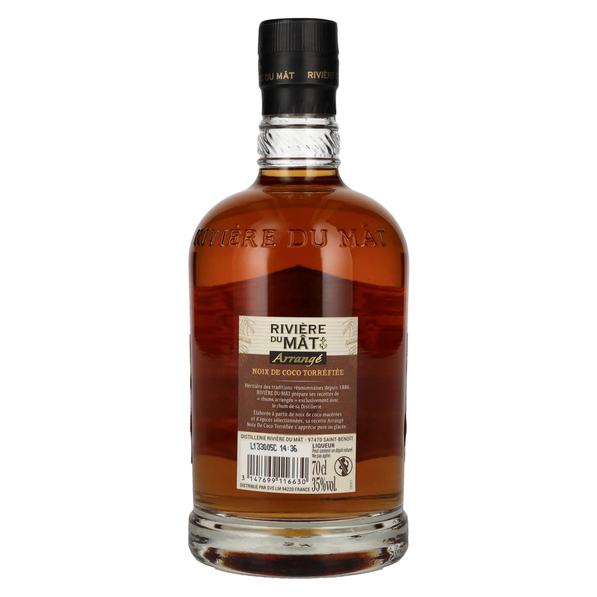 Rivière du Mât Arranged Roasted Coconut Liqueur 35% vol. 0.7 l