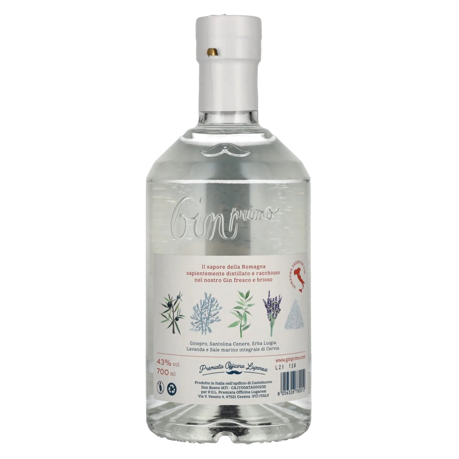Gin Primo 43% vol. 0,7l