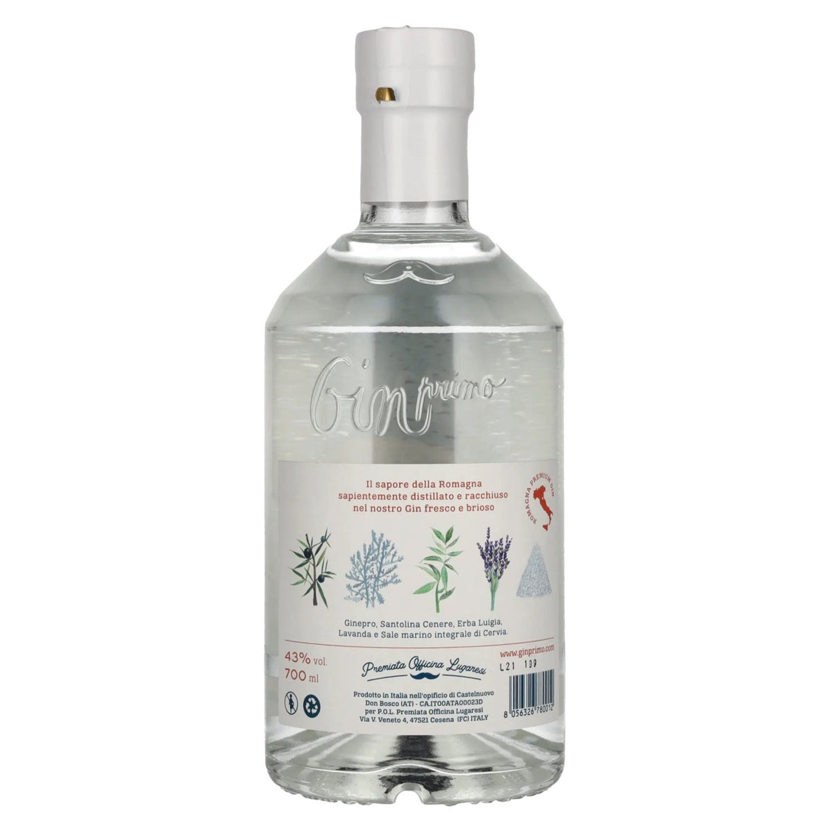 Gin Primo 43% vol. 0,7 l