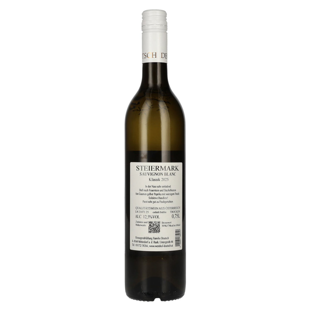 German Sauvignon Blanc Klassik Styria 2025 12.5% vol. 0.75 l
