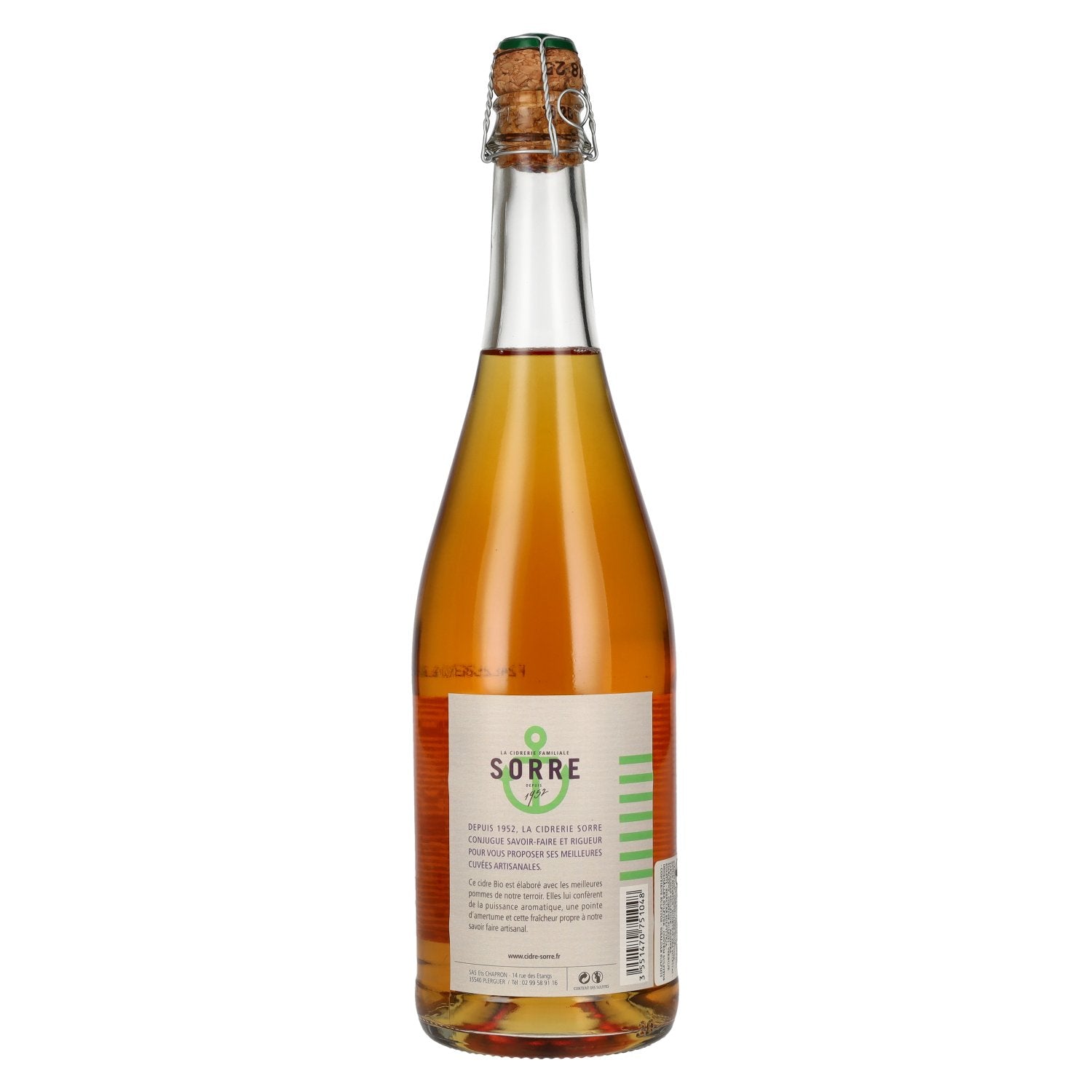 Sorre Cidre Artisanaal Biologisch 4,5% Vol. 0,75l