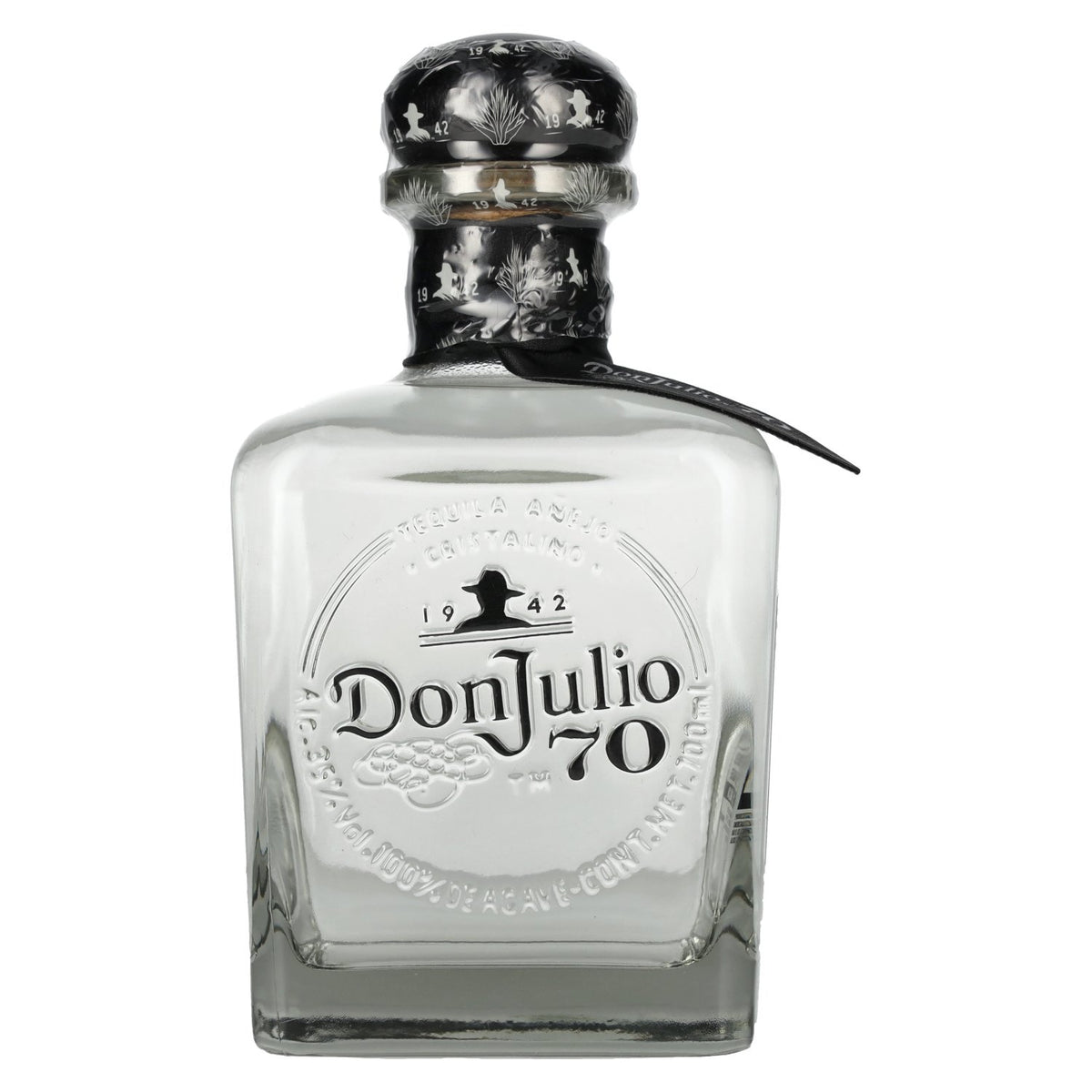 Don Julio 70 Tequila Crystal Claro Añejo 70e verjaardag Limited Edition 35% vol. 0,7 l