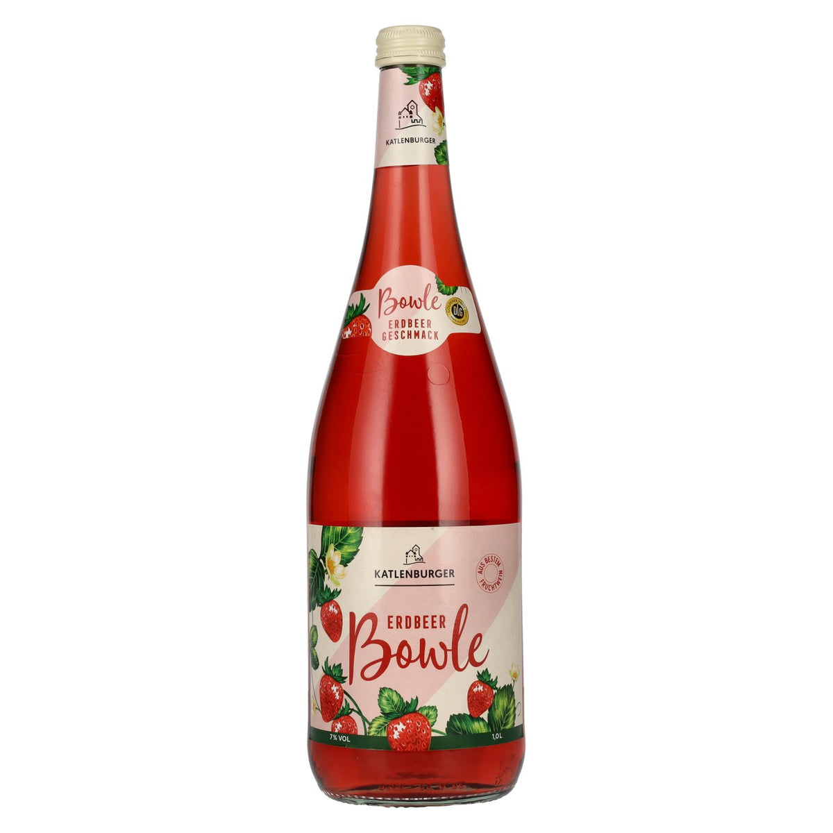 Katlenburger Strawberry Fruit Punch 7% ABV 1 litre