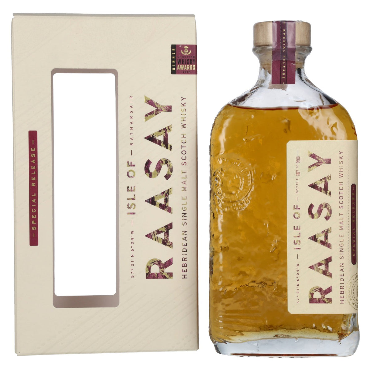 Isle of Raasay Quercus Humboldtii Oak Single Malt Special Release 50,7% vol. 0,7 l in geschenkverpakking