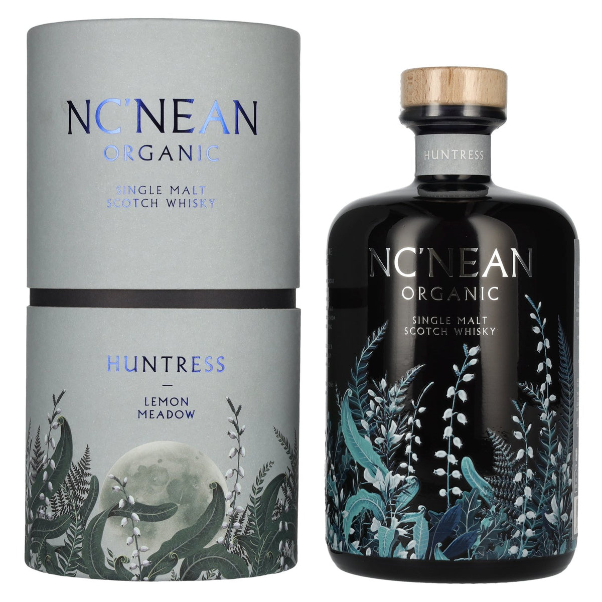 Nc'nean Huntress Lemon Meadow Single Malt Scotch Whisky, Organic, 48.5% vol., 0.7 l, in a gift box